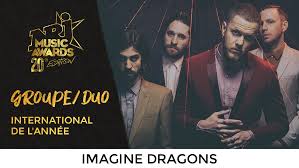 Nrj music awardsподлинная учетная запись. Imagine Dragons Meilleur Groupe Duo International De L Annee Nrj Music Awards