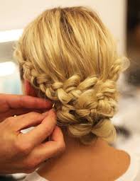 From The Runway A Braided Chignon You Can Do Yourself Hair Styles Braided Chignon Hair
