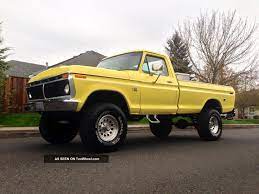 1976 Ford F150 Ranger 4x4 Xlt Longbed 1977 1975 1978 1974 Ranger 4x4 Classic Ford Trucks 79 Ford Truck