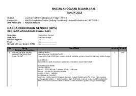 Contoh tampilan surat yang dihasilkan dari menu file > wizard > letter. Xls Contoh Rab Xlsx Amin Kmd Academia Edu