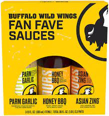 Buffalo Wild Wings Variety Sauces 12 Fl Oz 3 Pack Walmart Com