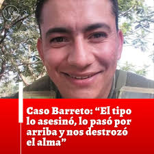 Tras la muerte del cabo primero de gendarmería, Robert Barreto (31), quien  fue arrollado el sábado por una camioneta cargada de cigarrillos de  contrabando que intentó evadir un control en el acceso