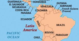 Map Of Latin America Central America Cuba Costa Rica Dominican Republic Mexico Guatemala Belize Panama Latin America Map South America Map America Map