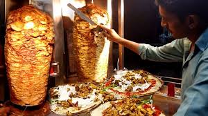 Food Street Chicken Shawarma At Hussainabad Pakistani Shawarma At Street Food Of Karachi Chicken Shawarma At Hu Pakistan Food Street Food Chicken Shawarma