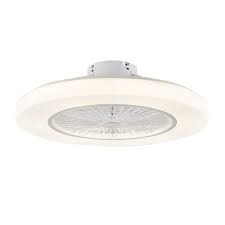 There's a sticker inside it saying 2x20w max, cfl lights only. Moklo Ceiling Fan Lights For Low Ceilings With Remote Control Enclosed Ceiling Fan Lighting Led 3 Color Mode Lighting 3 Speed Fan 22 Inch Clear Buy Online In Dominica At Dominica Desertcart Com Productid 167780867