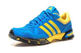 Adidas country kamanda micropacer silver blue shoes sneaker men's sz 10.5. Adidas Marathon 10 Blue Yellow Red Silver Sneakernews Com Sneakers Men Fashion Mens Trail Running Shoes Adidas