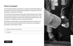 Google forms started as a feature of sheets in 2008 and became its own entity in 2016. Consent Form Template Survey Anyplace