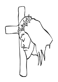 Ausmalbilder Jesus Jesus Mit Kreuz Zum Ausdrucken