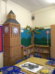 Big Ben In The Classroom Of Natuurlijk Iets Anders Travel Theme Classroom Classroom Displays Classroom Decorations
