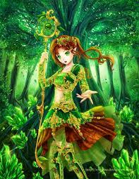 Image of blondes video games nature touhou trees autumn dress. Earth Element Girl Drawing Novocom Top