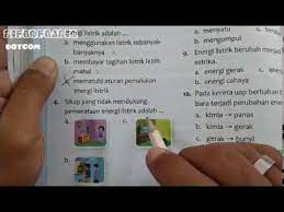 Kunci jawaban soal ulangan tematik kelas 3 sd tema 6 energi dan perubahannya subtema 4 penghematan energi a. Soal Tematik Kelas 3 Tema 6 Energi Dan Perubahannya Subtema 2 Perubahan Energi Youtube