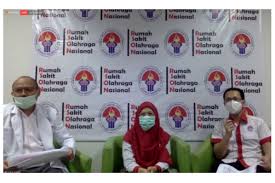 Pengumuman di rumah sakit : Rumah Sakit Olahraga Nasional