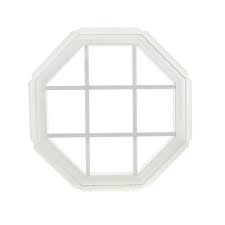 They need to fit your online window coverings window with curtains discover over your octagon window treatments for. 22 X 22 Vinyl Octagon Window Insulated W Grids Walmart Com Walmart Com