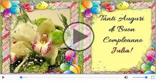 Tanti Auguri Di Buon Compleanno Julia Youtube Testata 1 Cartoline Musicali Di Compleanno Cartolinemusicali Com
