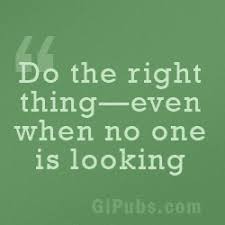 100 Quotes Doing Right Thing Quotesgram