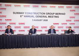 The awards were presented after a series of detailed. Investor Relations Sunway Construction