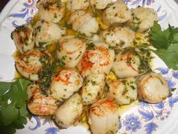 St Jacques Au Beurre D Escargots Recette Beurre D Escargot Recettes De Cuisine Recette St Jacques