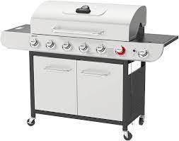 Gas grills also come in various sizes and styles. Buy Royal Gourmet Us Sg6002r 6 Bbq Liquid Propane Grill With Sear And Side Burners 71 000 Btu Cabinet Style Stainless Steel Gas Griller Silver Online In Germany B08z7k4vz9