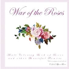 It is an annual that begins to bloom from midsummer until the start of winter and is native to south america, mexico, and central america. Amazon Com War Of The Roses Adult Coloring Book Of Roses And Other Beautiful Flowers 9781543024852 Rose Piper Books