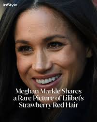 Meghan Markle shared some adorable rare pictures of her kids in her  garden—Lilibet's hair is getting so long and looks so, so red. See below to  find the pictures ⬇️.