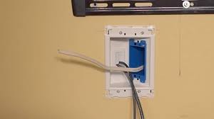 Hubbell tv97 black tv outlet. How To Hide Tv Cords And Wires Ask The Electrical Guy