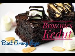 Cara buat topping coklat : Resepi Kek Brownies Kedut Azlita