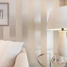 The New Non Woven Flocking Simple Striped Wallpaper Bedroom Living Room Sofa Backgroumd For Wall Stripe Wallpaper Bedroom Wallpaper Living Room Striped Walls