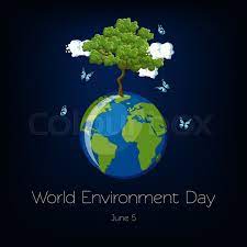 Enjoy the videos and music you love, upload original content, and share it all with friends, family, and the world on youtube. World Environment Day Poster With Stock Vector Colourbox