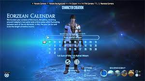 The last step to creating is choosing your birthday and patron deity. Game Manual Final Fantasy Xiv The Lodestone