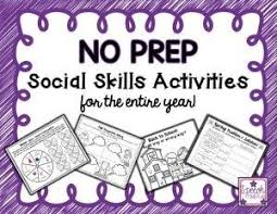 No Prep Social Skills Activities For The Entire Year Speech Time Fun Speech And Language Activities Teaching Social Skills Social Skills Activities Social Skills
