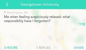 If you were in college when yik yak was a thing, you are one of the few that i have ultimate respect for. 21 Yik Yaks From 2015 That Are Just Really Damn Funny