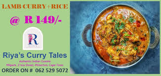 Lamb Curry with Rice @ Just for R 149/- A delicious dish cooked slowly with  Spices , Herbs and Fresh Lamb. Like it Spicy, just call us and we will make  it