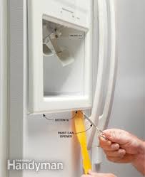 Here's one key to sparkling clean dishes. Refrigerator Repair Fix A Broken Water Dispenser Switch Diy