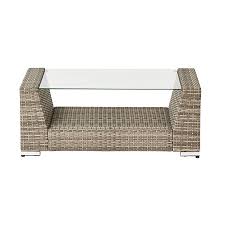 Shop for weather resistant garden furniture. Maevea Rattan Effect 4 Seater Coffee Set Tradepoint