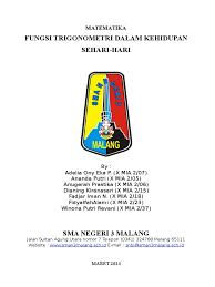 Check spelling or type a new query. Matematika Fungsi Trigonometri Dalam Kehidupan Sehari Haari