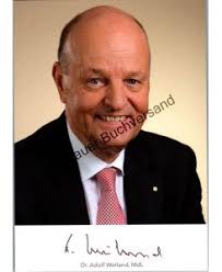 Original Autogramm Adolf Weiland MdL stellv. Vorsitzender der CDU  Landtagsfraktion /// Autogramm Autograph signiert signed signee
