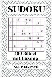 Sudoku großdruck mit lösung leicht bis mittel: Sudoku 100 Ratsel Mit Losung Sehr Einfach Sudoku Ratsel Sudoku Einfach I Sudoku Mit Losungen I Sudoku Leicht I Sudoku Fur Kinder Anfanger German Edition Ratselbucher Marcos 9798640765854 Amazon Com Books
