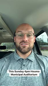 God is moving in our city., Join us this Sunday • 4:00 PM • Houma Municipal  Auditorium to honor Charlie Kirk and lift high the name of Jesus. 🔻🔻