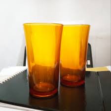 Gelas lurus tangkai, si favorit souvenir pernikahan. Gelas Tinggi Coklat Kaca Shopee Indonesia