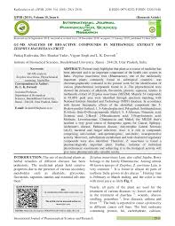 For the 10+2, graduate and technical qualification those candidates are finding the vacancy and upsssc can check the page regularly. Pdf Gc Ms Analysis Of Bio Active Compounds In Methanolic Extract Of Ziziphus Mauritiana Fruit