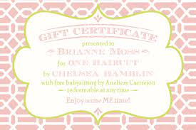 The gift list includes a handy heart checkbox for noting who has been sent a thank you card, which is especially helpful if you are preparing your thank you notes in. Free Fillable Printable Tea Rose Chartreuse Gift Certificate Pink Baby Or B Gift Certificate Template Printable Gift Certificate Massage Gift Certificate