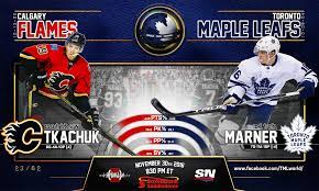 Calgary flames @ toronto maple leafs lines and odds. Game 23 Flames Vs Maple Leafs Game Card Nov30 Leafs