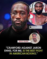 Who would be a good first fight for Jaron Ennis at 154 weight?