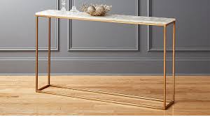 Iris White Agate Console Table Reviews Cb2 Console Furniture White Sofa Table Living Room Designs