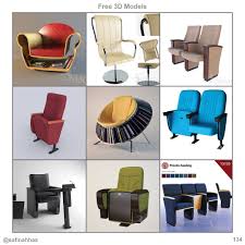 Free 3d Models 134 In 2020 Furniture Home Decor Outdoor Chairs