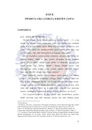 Kata minggu berasal dari bahasa portugis. Https Adoc Tips Download Bab Ii Pendeta Gkj Gereja Kristen Jawa Html