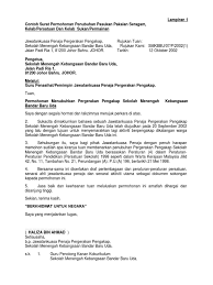 Contoh format surat permohonan kutipan bayaran tambahan 2012 murid bukan warganegara. Contoh Pelbagai Surat Permohonan Pelaporan Pengakap