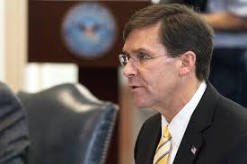 Mark Esper 'terminated' as secretary of defense in Trump tweet
