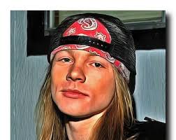 Axl Rose Canvas Framed Large for Guns N Roses Music Fan Welcome to the  Jungle