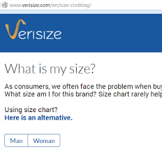 Verisize Com What Size Am I For This Brand Know Your Size